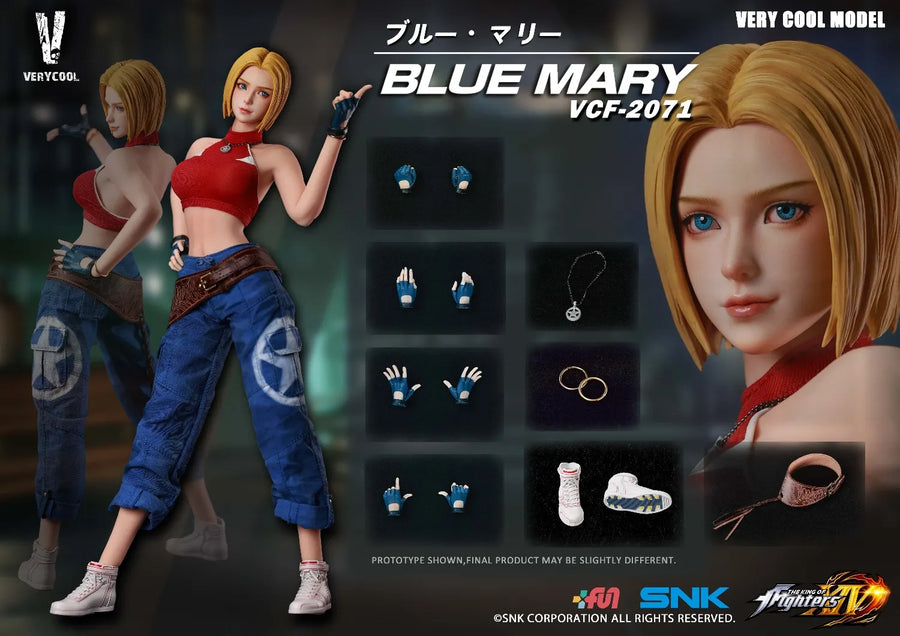 Presale VERYCOOL VCF-2071 1/6 The King of Fighters XIV Blue Marry Action Figure