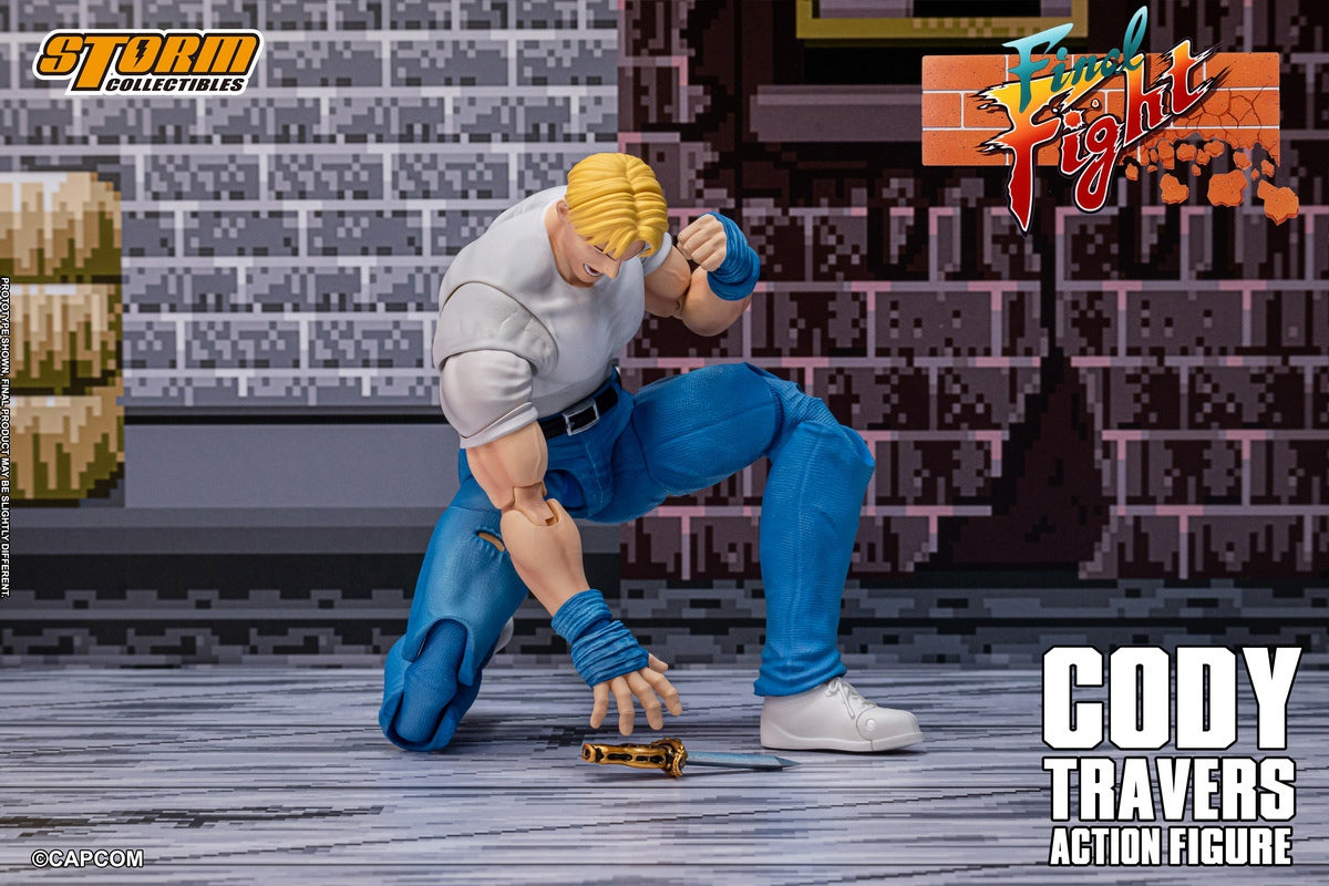 Presale Storm Toys CAFF02 1/12 Cody Travers Final Fight Action Figure Model Toy