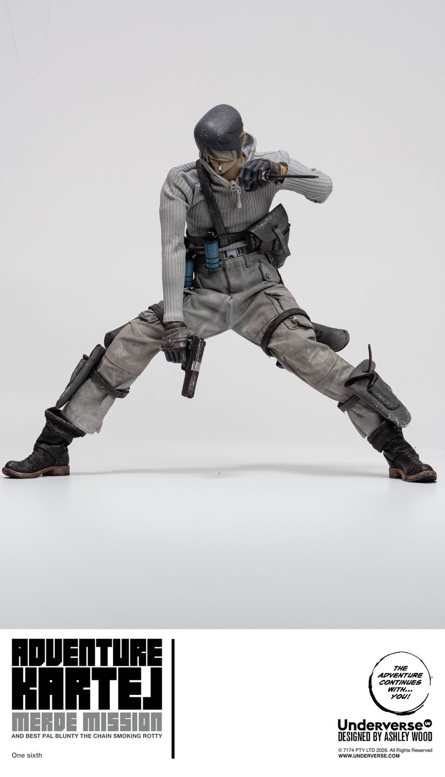 Presale Underverse UV20260402 1/6 Cold Bugger Adventure Merde & Blunter Figure