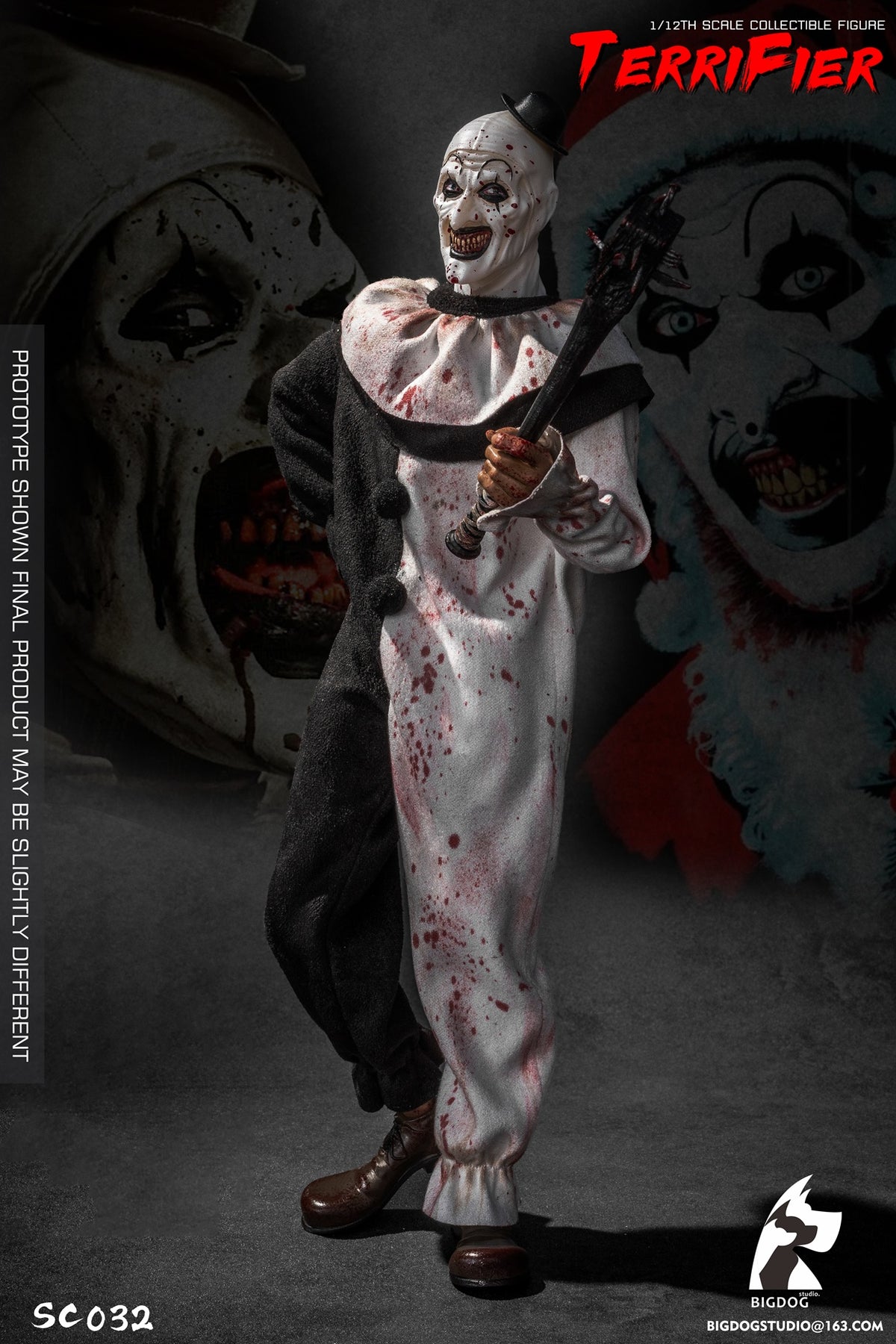 Presale BIGDOG STUDIO SC032 1/12 The Terrifier Joker Collectible Action Figure