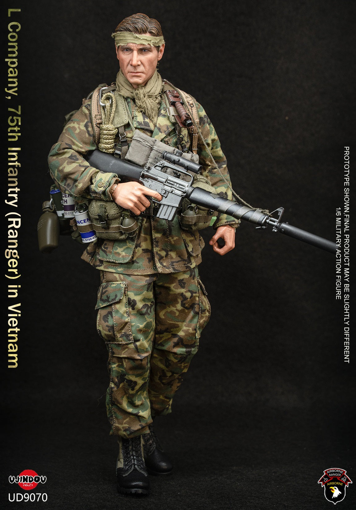 Presale UJINDOU UD9070 1/6 U.S. ARMY L Company 75th Infantry in Vietnam Figure