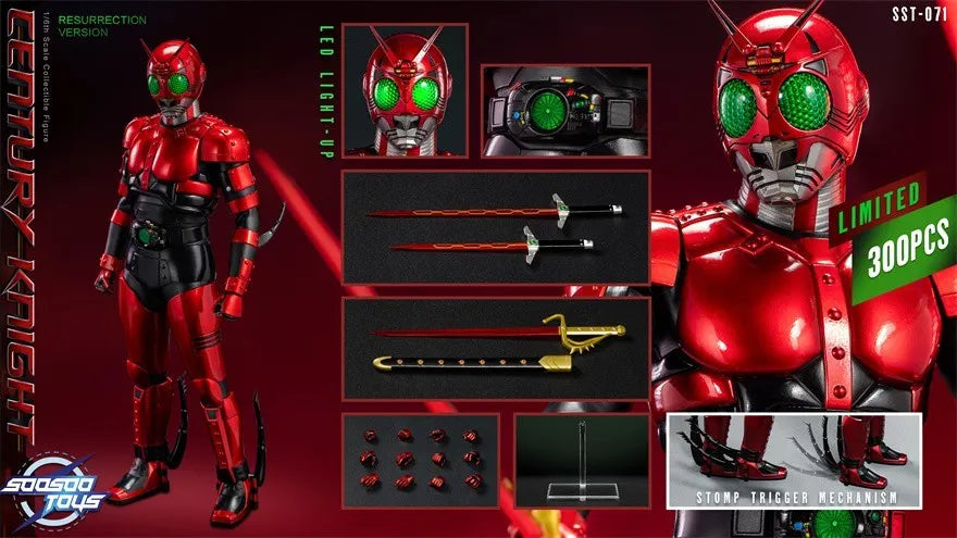 Soosootoys SST-071 1/6 Century Knight Action Figure Model Toy Resurrection Ver.