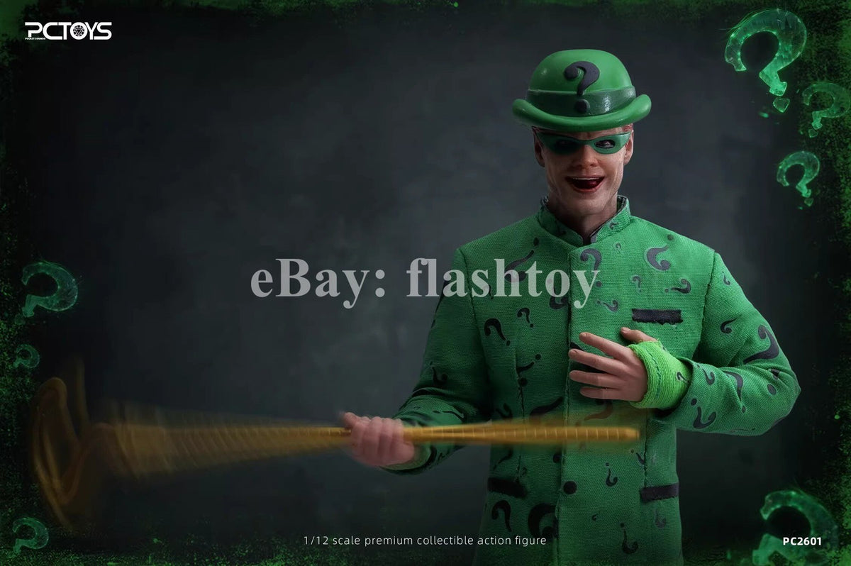 Presale PCTOYS PC2601 1/12 Forever Riddler Carrey Male Action Figure Model Toy