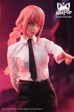 NekPop Studio NEK001 1/6 Chainsaw Man Makima Female Action Figure Model Toy