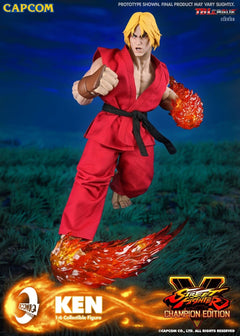 Iconiq Studio IQGS-04 1/6 Street Fighter Ken 12" Male Action Figure Model Toy