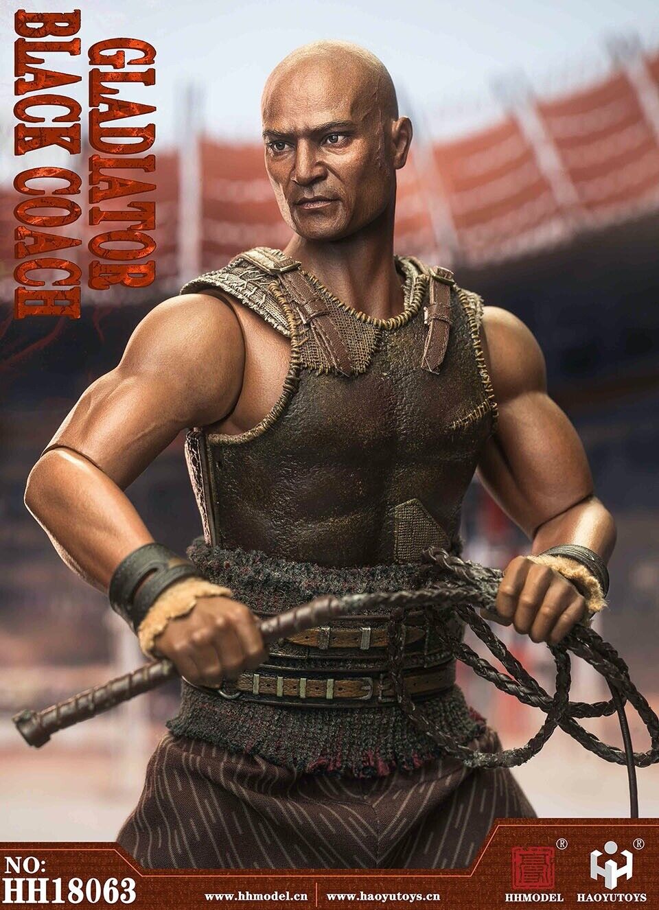 HHMODEL HH18063 1/6 Spartacus Oenomaus 12" Collectible Action Figure Model Toy