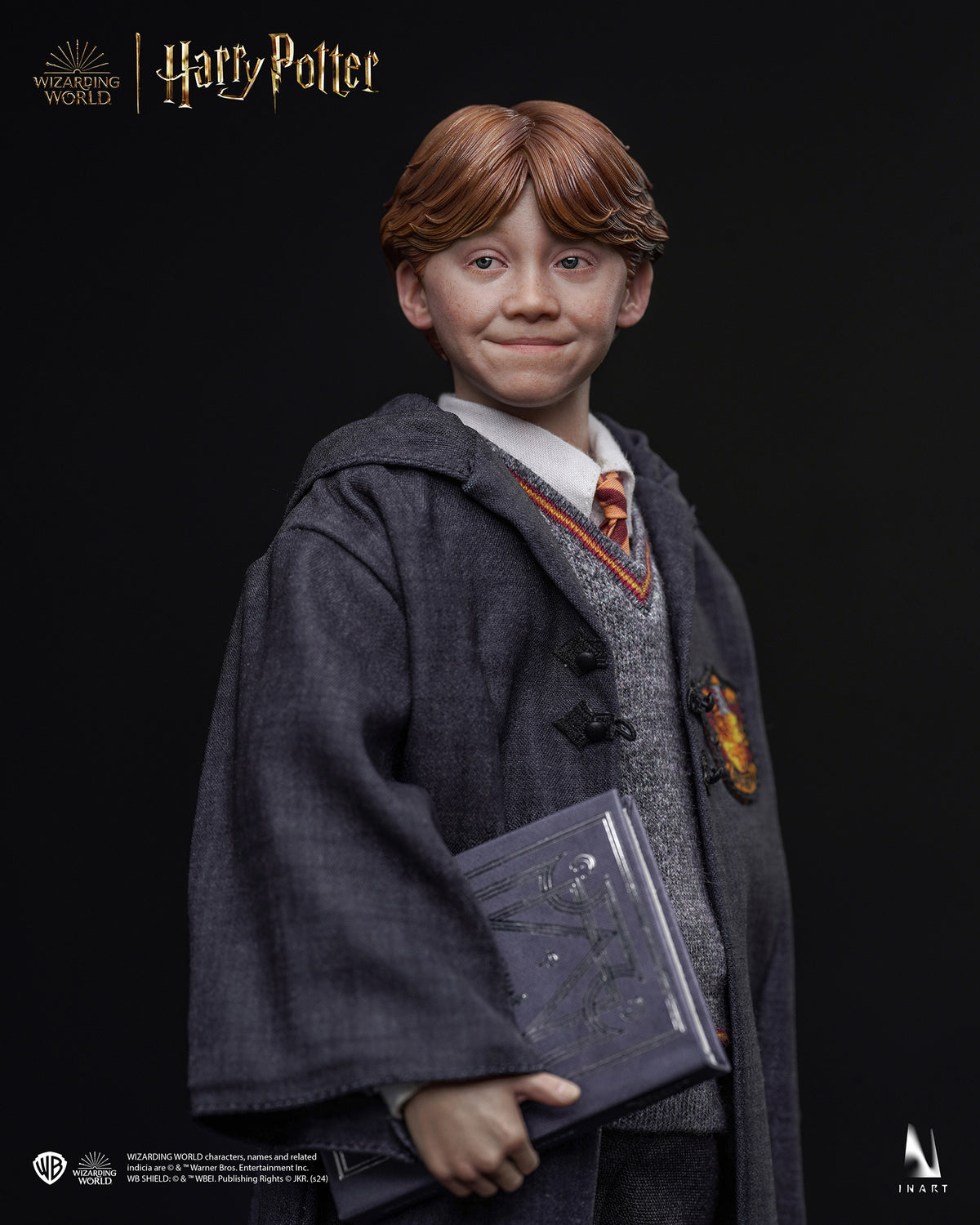 INART A010D1 1/6 Harry Potter Ron Weasley Model Rooted Hair Figure Deluxe Ver.