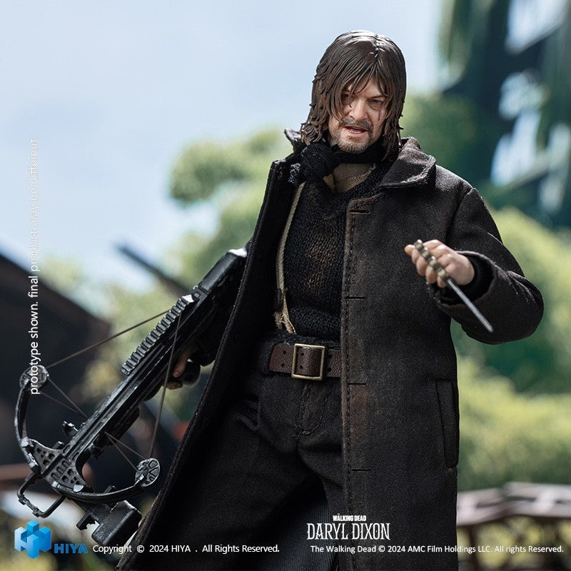 HIYA ESW0310 1/12 The Walking Dead Daryl Dixon Collectible Action Figure Model