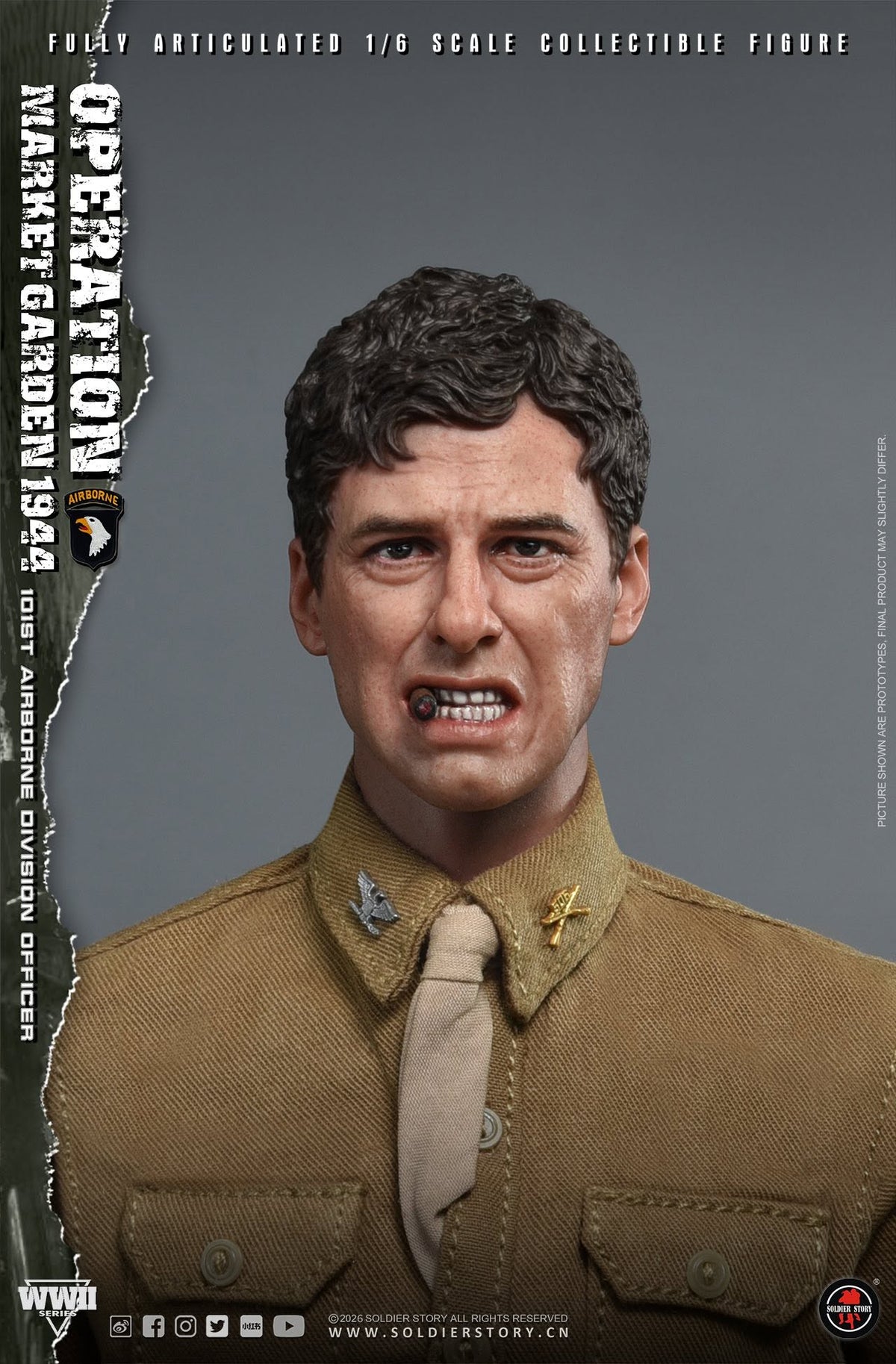 Presale SoldierStory SS145 1/6 Operation Market Garden Officer Action Figure Toy