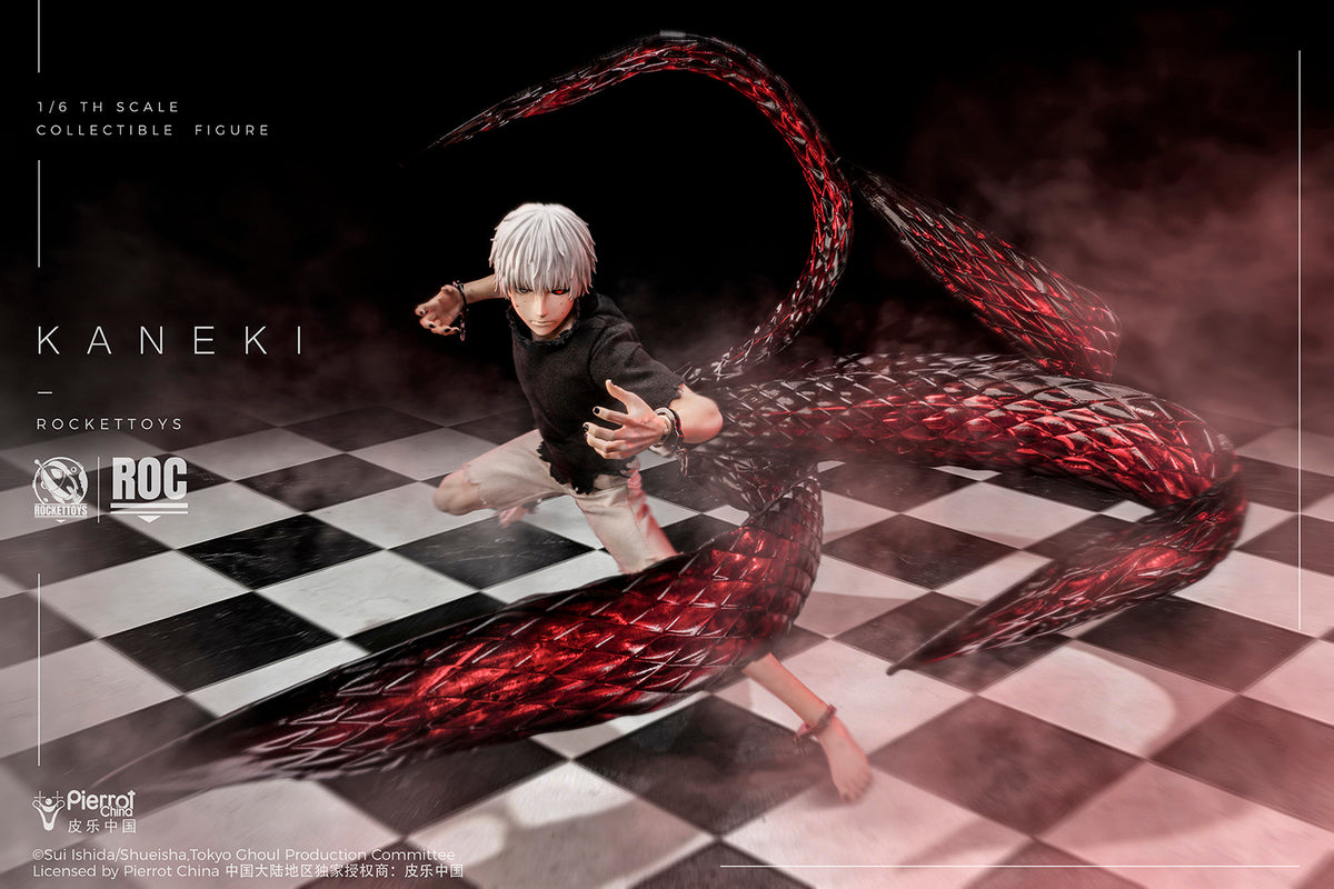 Presale RocketToys ROC-024 1/6 Tokyo Ghoul Kaneki Ken Action Figure Awakened Ver