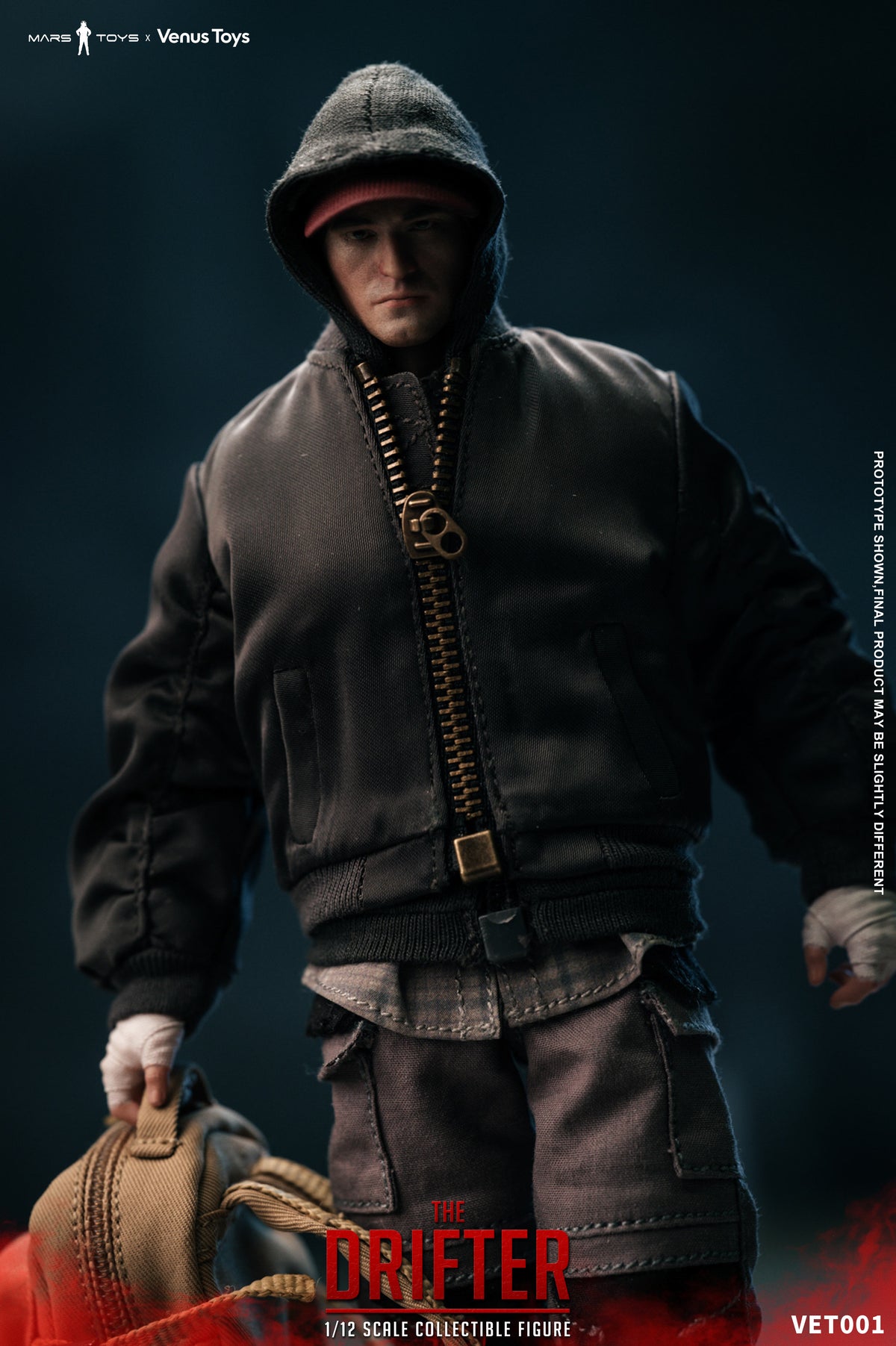 Venus Toys x Mars Toys VET001 1/12 Bat Man Bruce Male Action Figure Deluxe Ver.