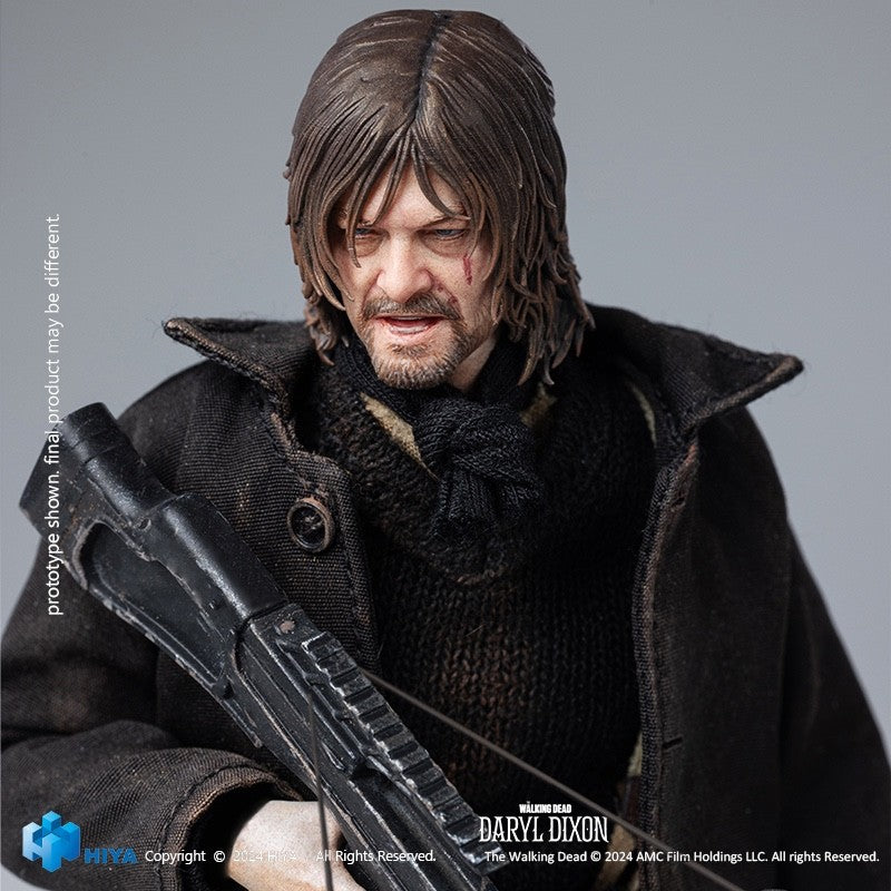 HIYA ESW0310 1/12 The Walking Dead Daryl Dixon Collectible Action Figure Model