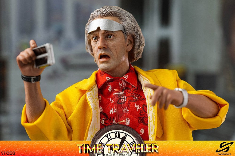 Saturn Toys ST002 1/6 Time Traveler Dr. Brown Male Action Figure Model Toy