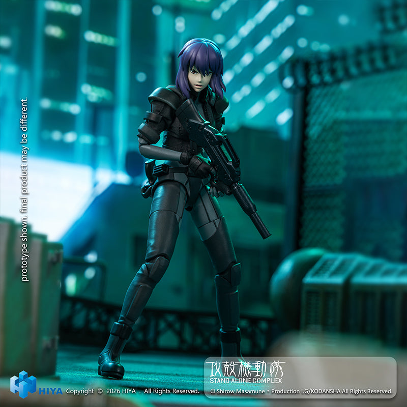 Presale HIYA ESG0203 1/12 Ghost in the Shell Motoko Kusanagi Battle Suit Version