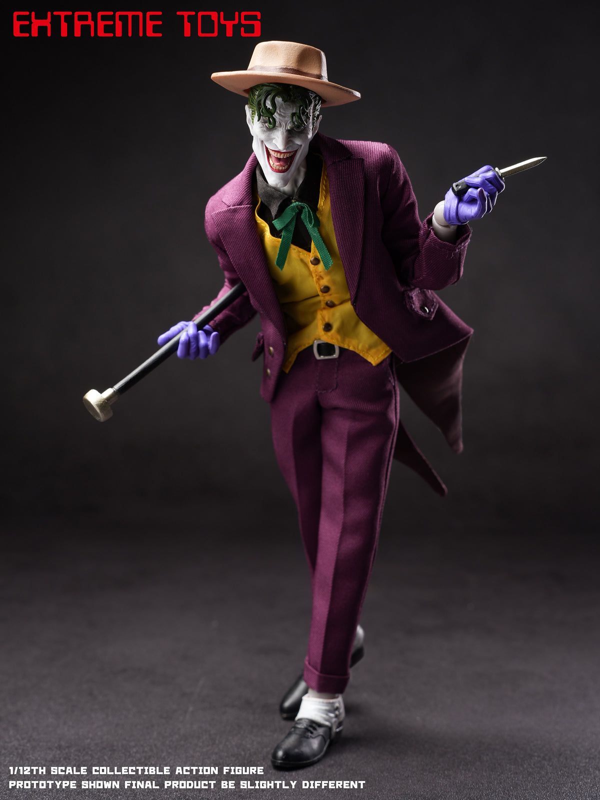 Presale EXTREME TOYS EX004 1/12 The Killing Joker Collectible Action Figure Toy
