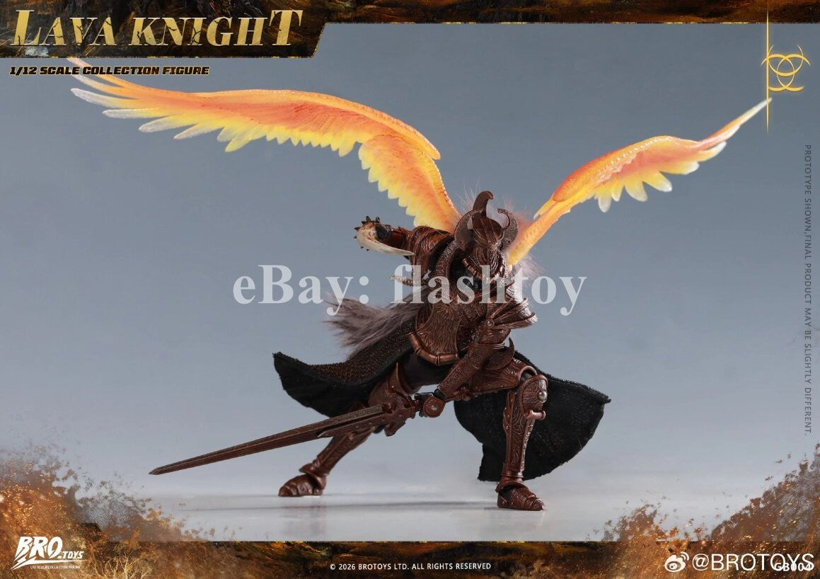 Presale BROTOYS GB004 1/12 Crucible Knight Collectible Action Figure Model Toy