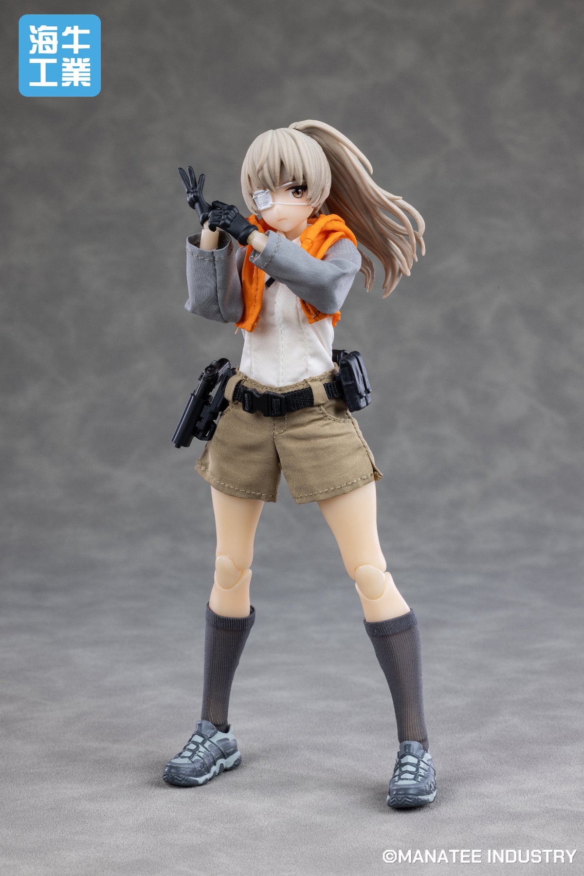 Presale Manatee Industry MI-02 1/12 Desktop Wars Arisa Female Action Figure Toy