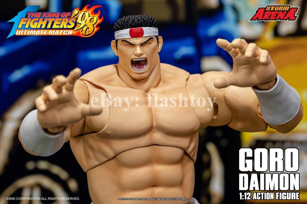 Presale STORM ARENA KFSA02 1/12 The King Of Fighters Goro Daimon Action Figure