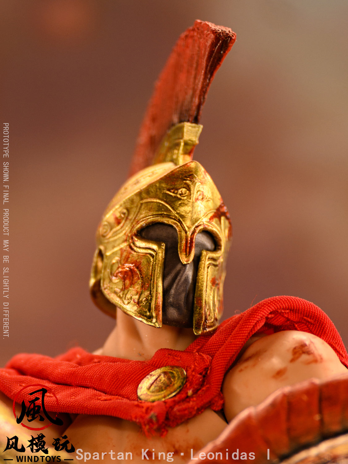 Wind Toys FMW004 1/12 Spartan King Leonidas I Action Figure Bloodstain Ver.