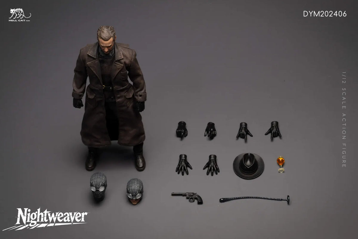 Presale Hell Cat DYM202406A 1/12 Nightweaver Spider Noir Action Figure Color Ver