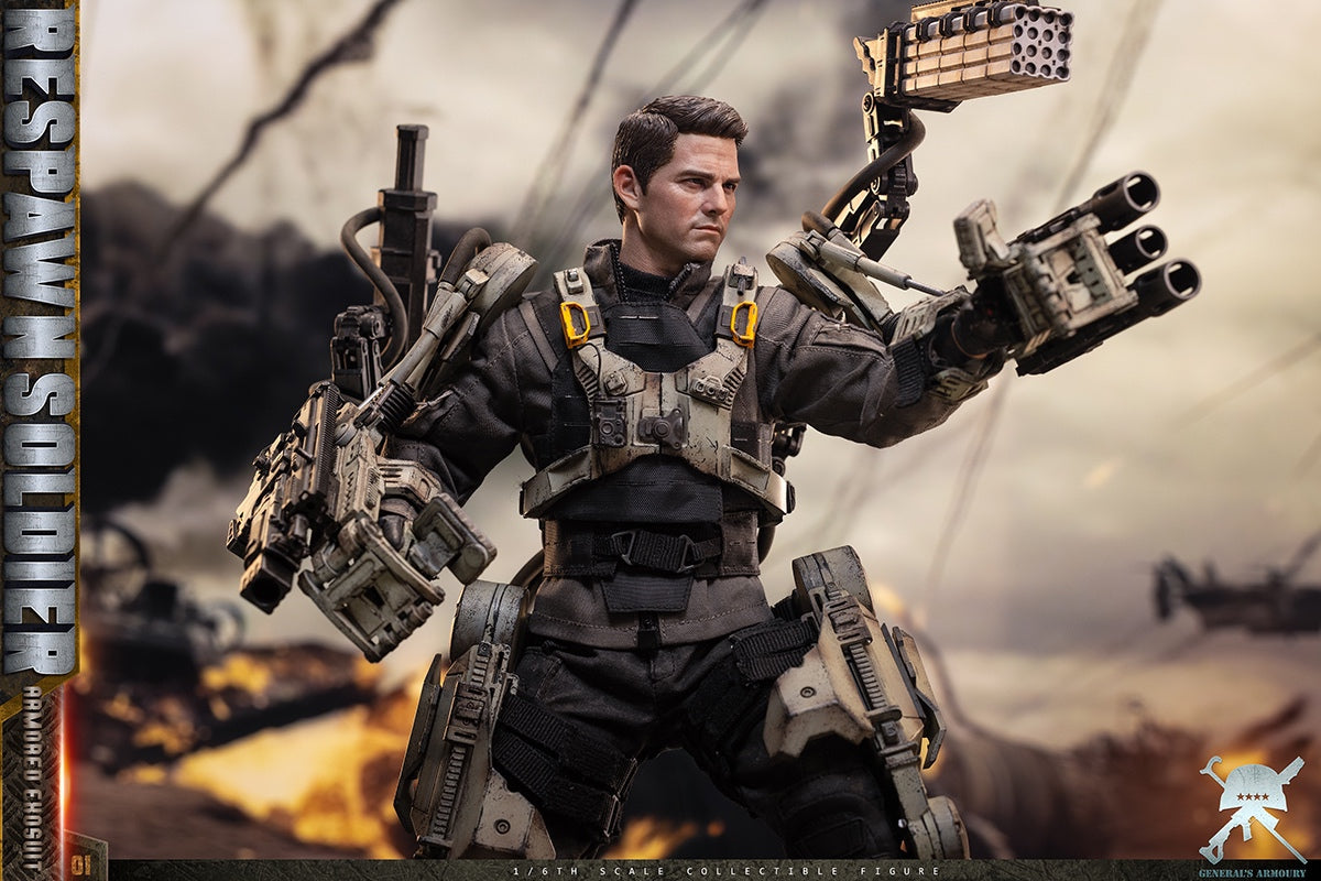 Presale General's Armoury GA3001 1/6 Edge of Tomorrow William Action Figure Toy