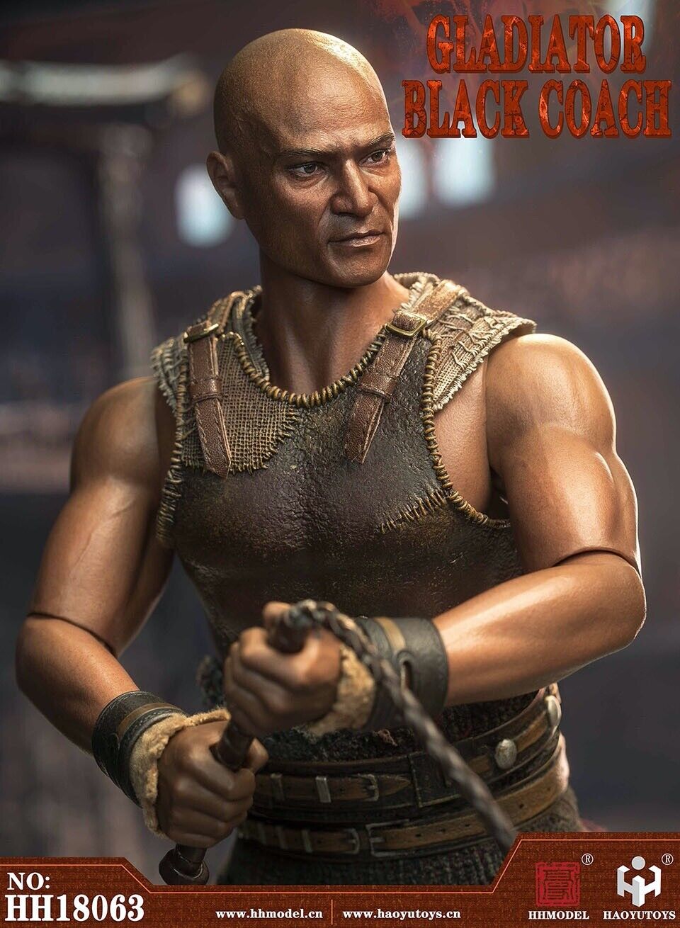 HHMODEL HH18063 1/6 Spartacus Oenomaus 12" Collectible Action Figure Model Toy