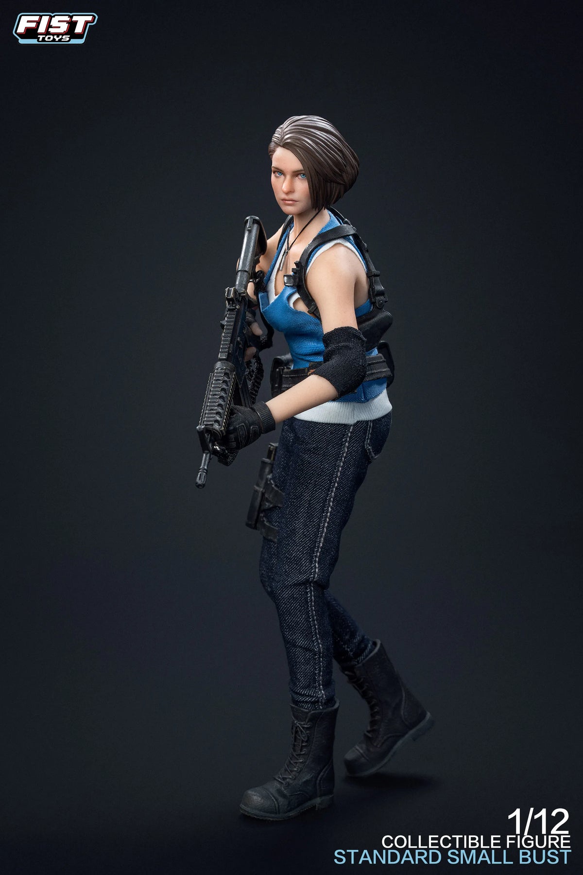 Presale Fist Toys FIST-002 1/12Resident Zombie Evil Crisis Doomsday Cop Jill Policewomen Valentine Standard Small Bust