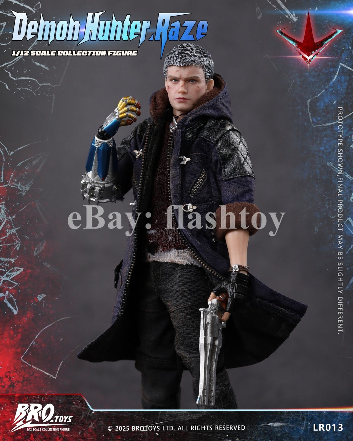 Presale BROTOYS LR013 1/12 The DMC Nero 6" Collectible Male Action Figure Model