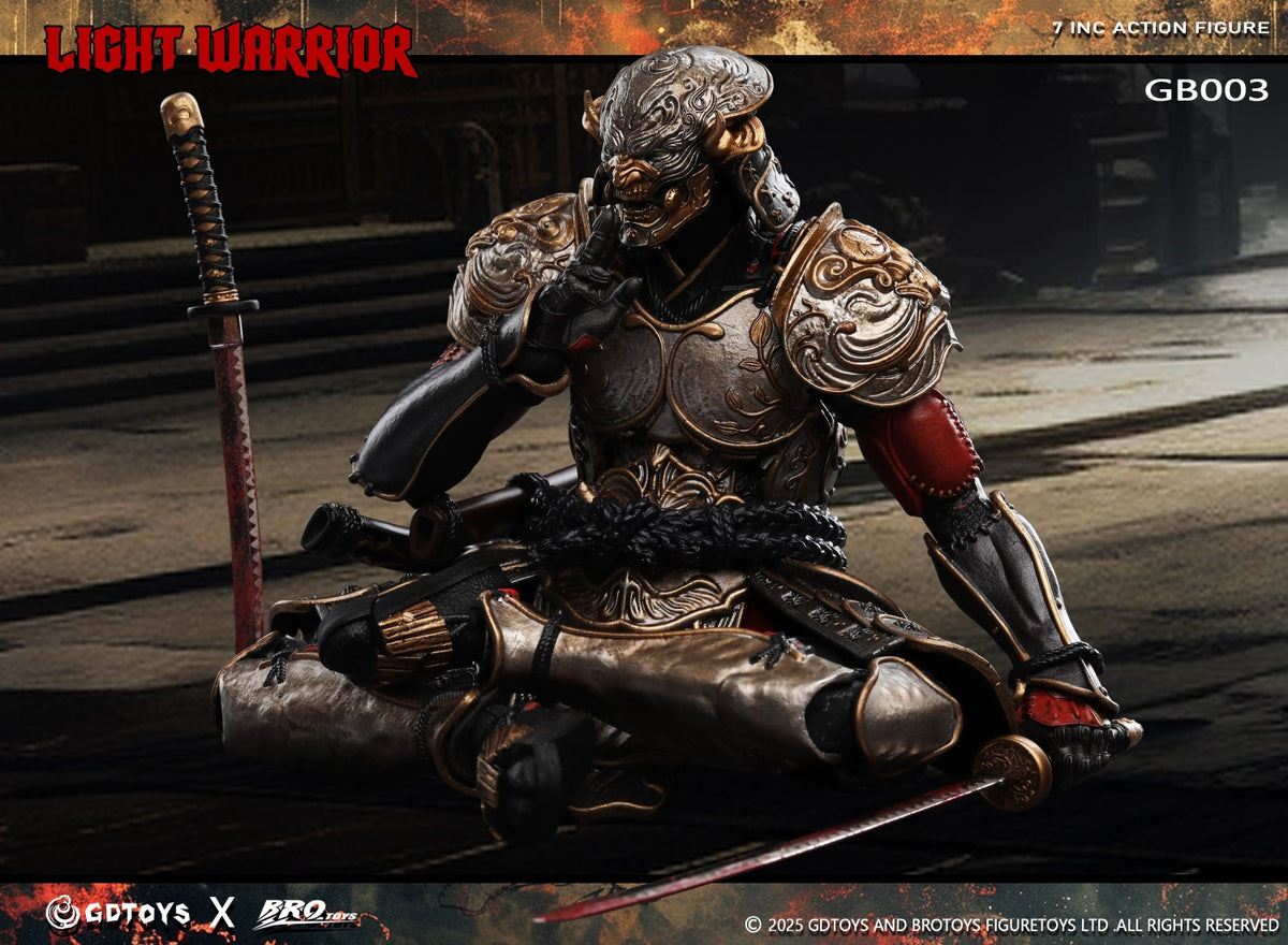Presale BROTOYS GB003 1/12 Light Warrior 7" Action Figure Model Toy Deluxe Ver.