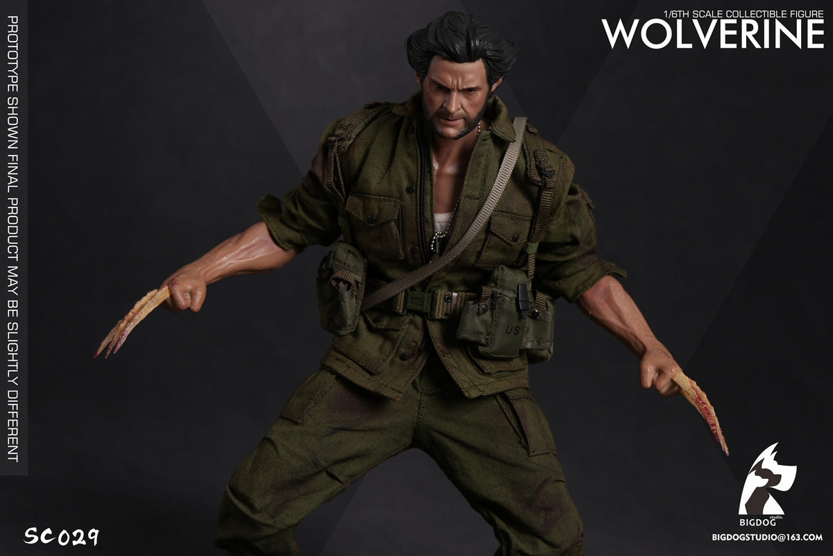 Presale BIGDOG STUDIO SC029 1/6 Vietnam War Wolverine Action Figure Model Toy