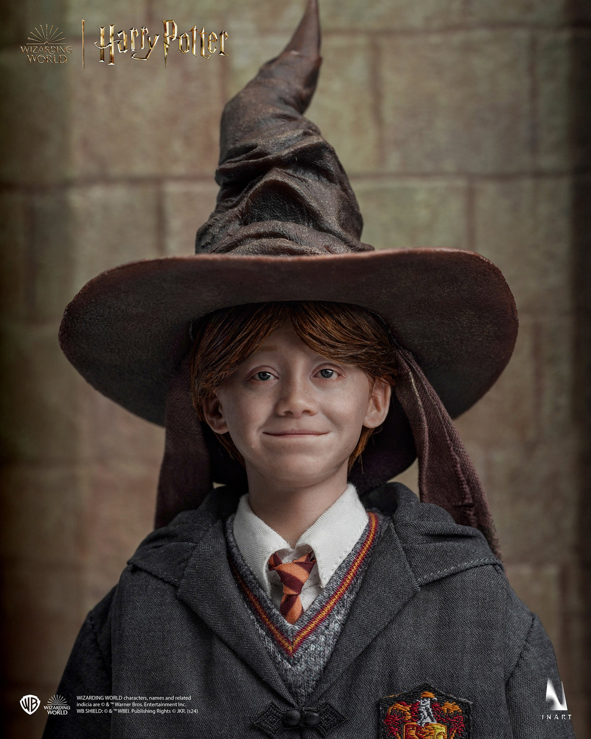 INART A010S1 1/6 Harry Potter and the Philosopher's Stone Ron Weasley Figure Toy