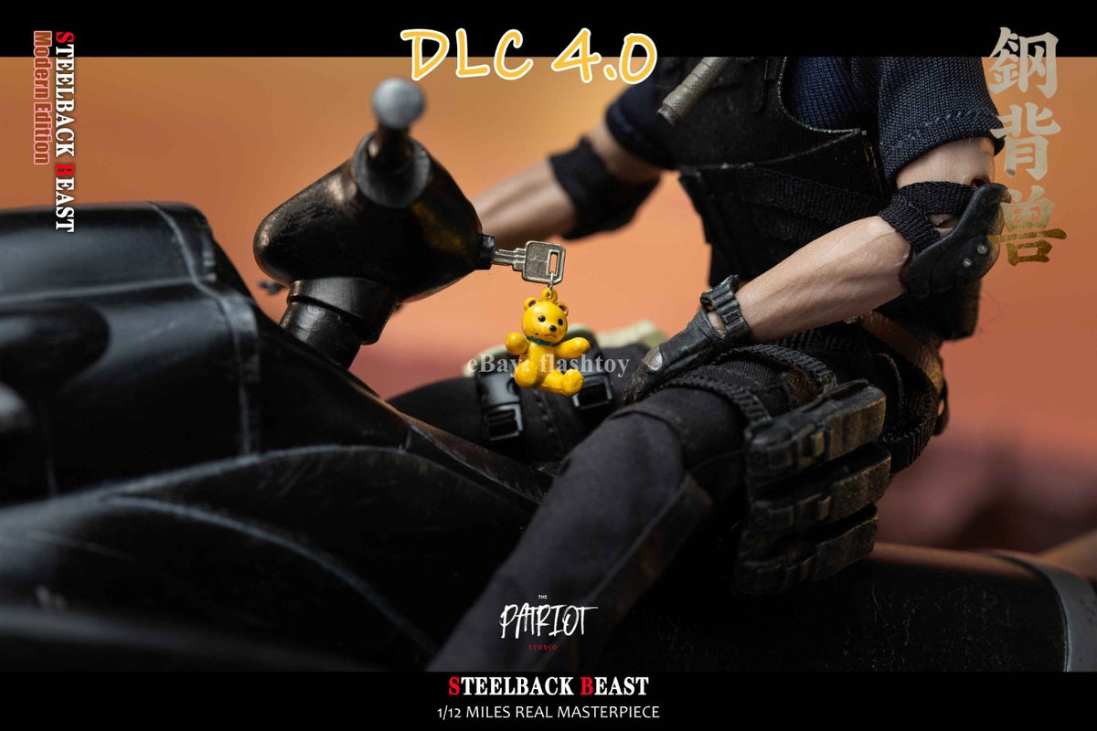 Presale Patriot Studio 1/12 DLC 4.0 Motorboat Steelback Beast RPD Officer Leon