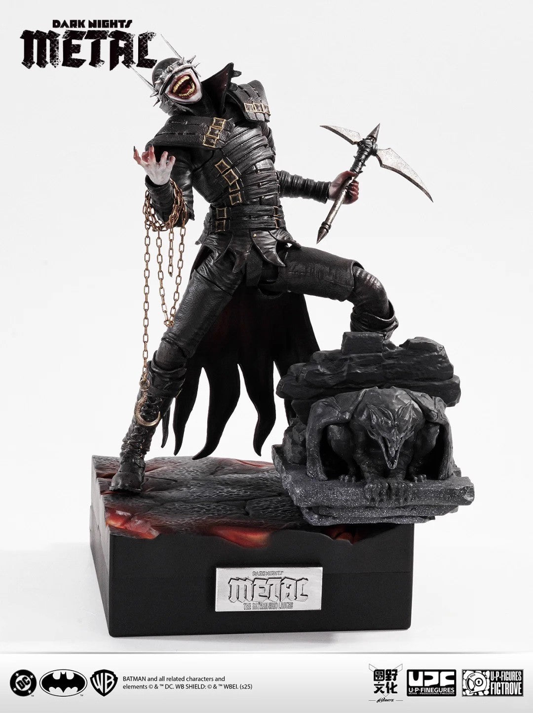 LPZZ 1/12 Dark Knight Metal The Batman Who Laughs Male Action Figure Model Toy