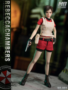 Presale M8 STUDIO No.001 1/6 Resident Zombie Evil Crisis Rebecca Action Figure