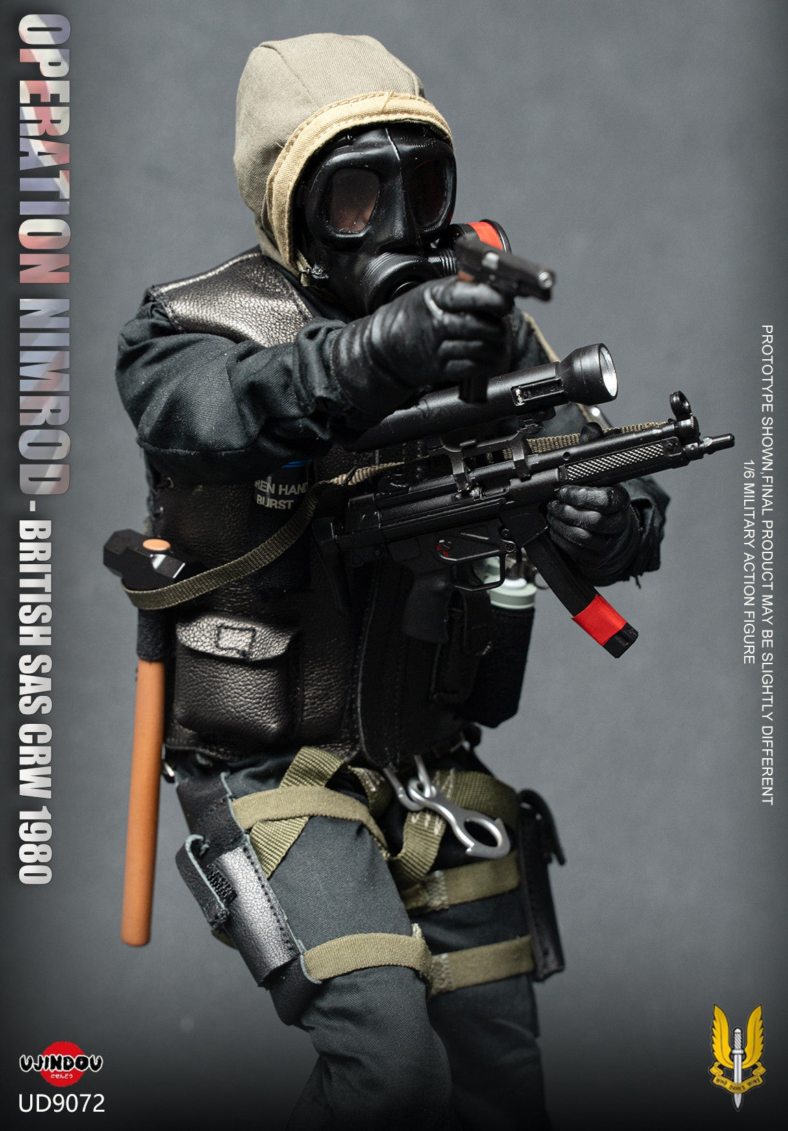 Presale UJINDOU UD9072 1/6 Operation Nimrod British Sas Crw 1980 Action Figure