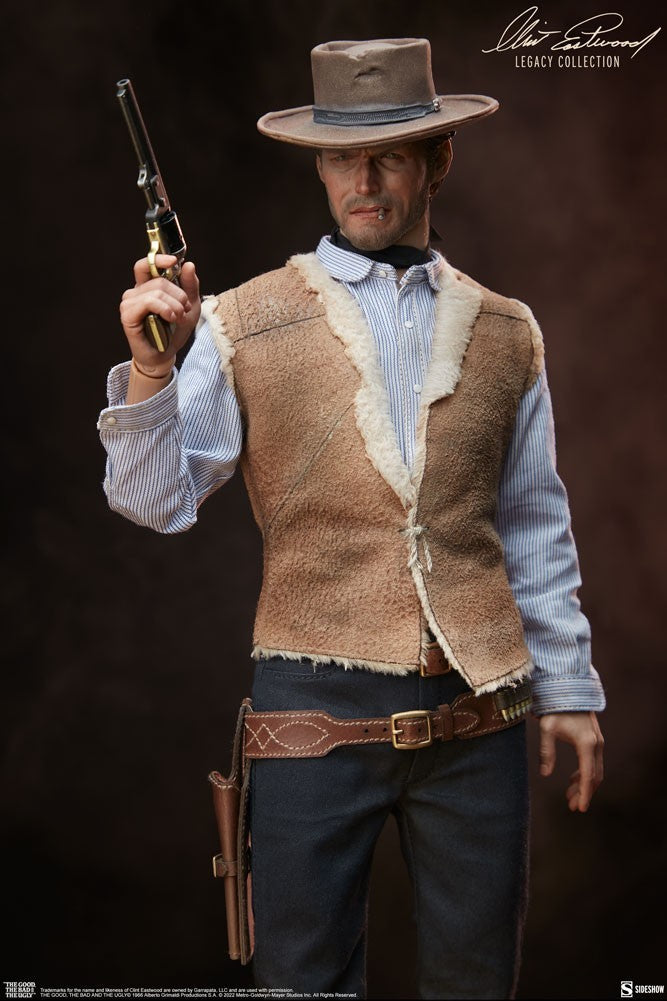 Presale Sideshow 100451 1/6 Dollars Trilogy The Man with No Name Clint Eastwood Figure