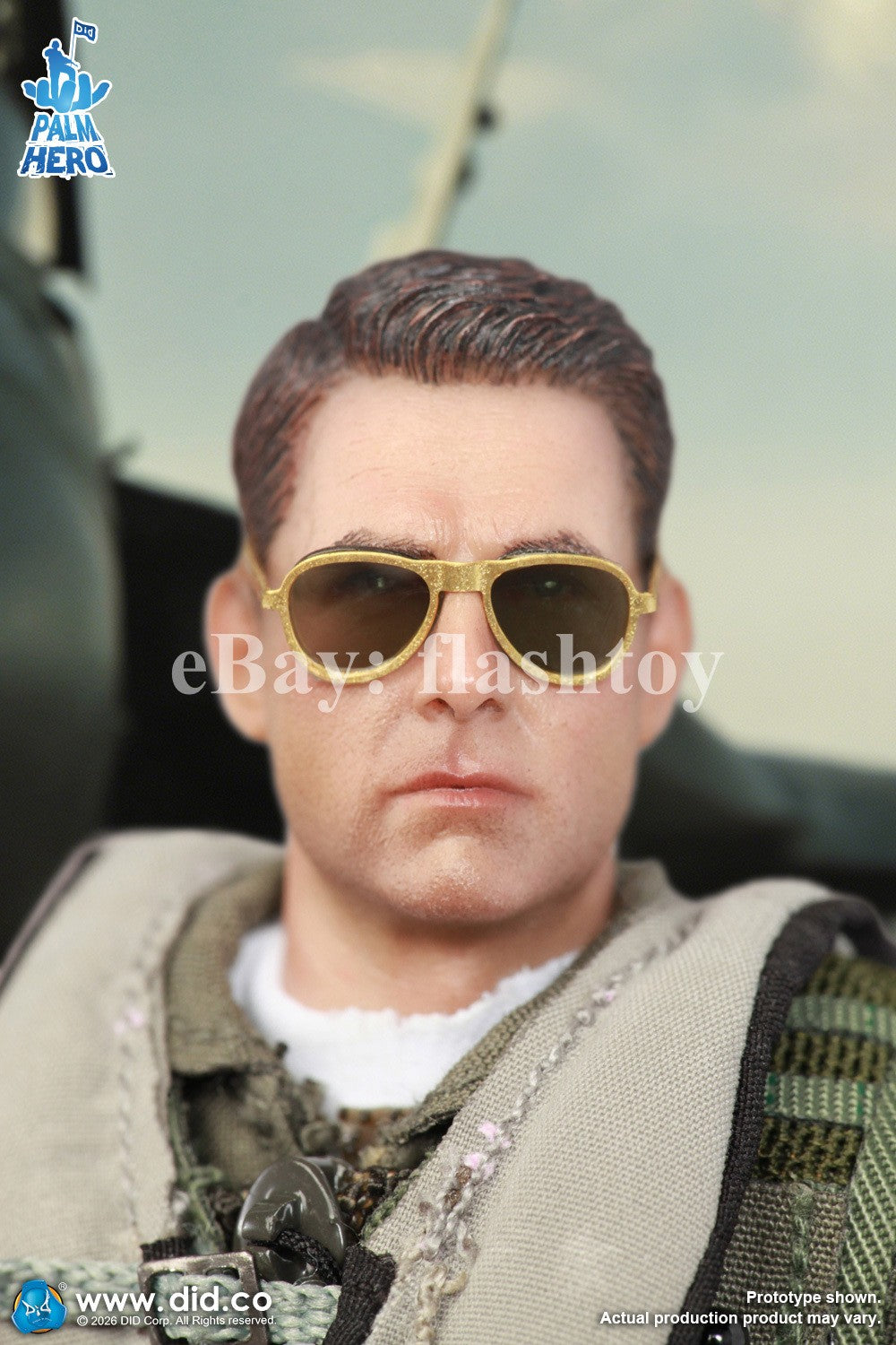 Presale DID XM80031 1/12 The US Navy Fighter Weapons School Instructor Pilot Toy