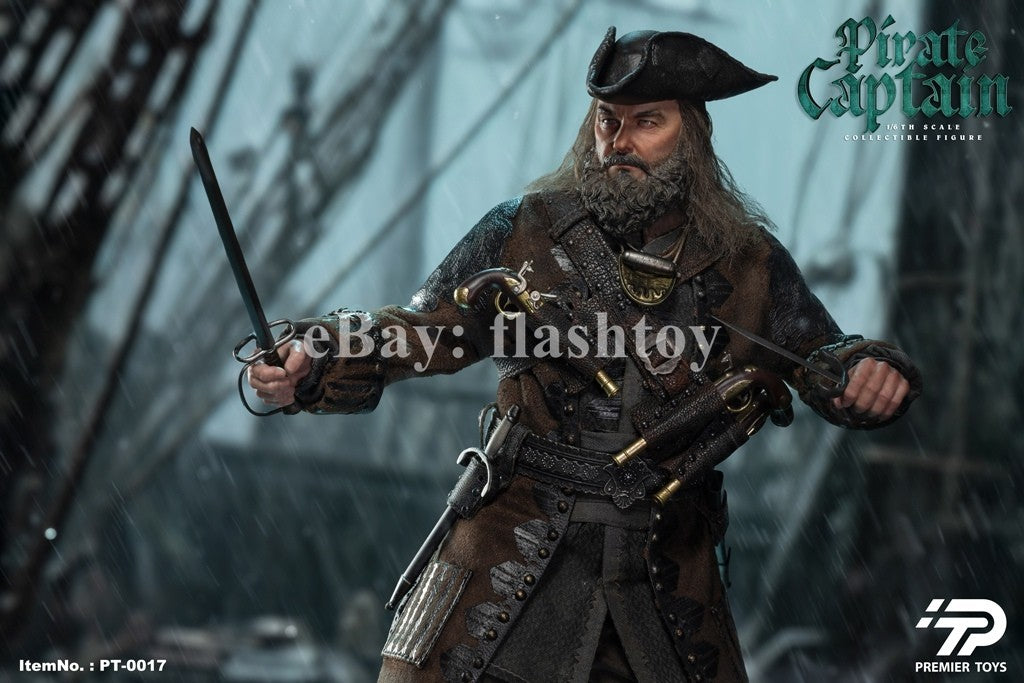 Presale Premier Toys PT-0017 1/6 Pirate Captain 12" Male Action Figure Model Toy