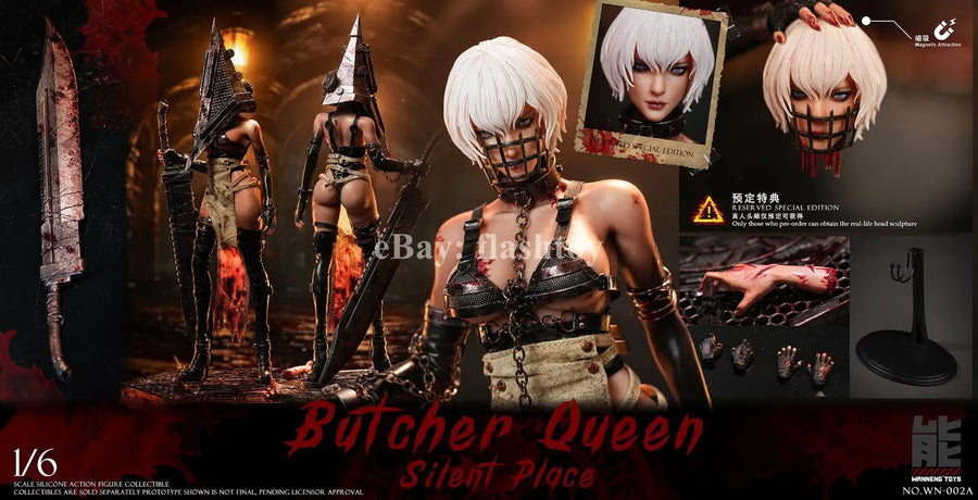 Vorverkauf Wanneng Toys WN-002A 1/6 Quiet Place Butcher Queen weibliche Actionfigur