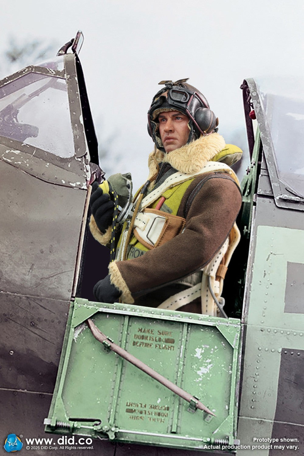 DID K80187 1/6 WWII British Pilot Squadron Leader Tom Action Figure Model Toy