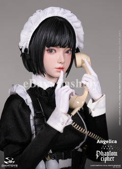 Presale DAMTOYS GLC01 1/6 Phantom Cipher Zero Trace  Angelica Action Figure Toy