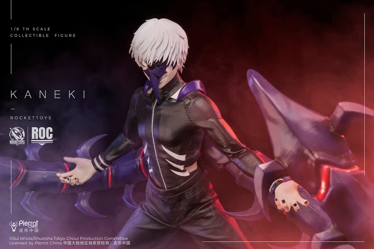 Presale RocketToys ROC-025 1/6 Tokyo Ghoul Kaneki Ken Action Figure Battle Suit
