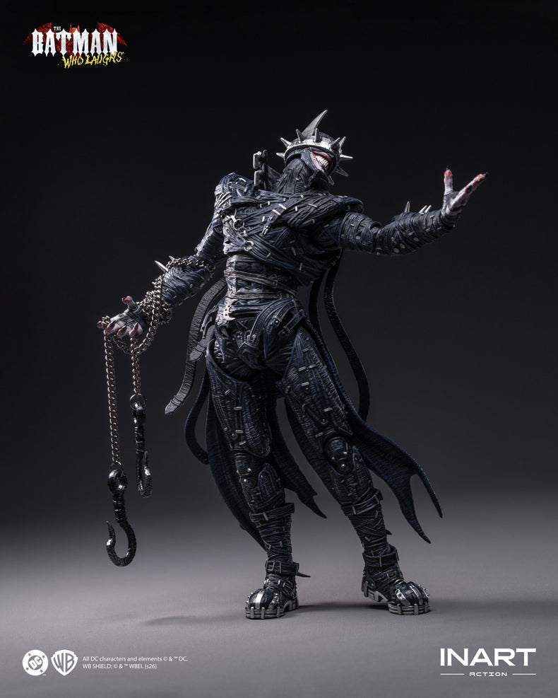 INART MAG-C0002 1/12 Dark Knight Metal The Batman Who Laughs Action Figure Model Toy