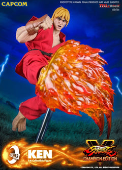 Iconiq Studio IQGS-04 1/6 Street Fighter Ken 12" Male Action Figure Model Toy