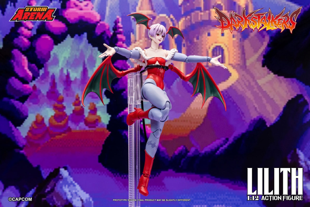 Presale Storm Arena DSSA01 1/12 Darkstalkers Lilith Female Action Figure Model