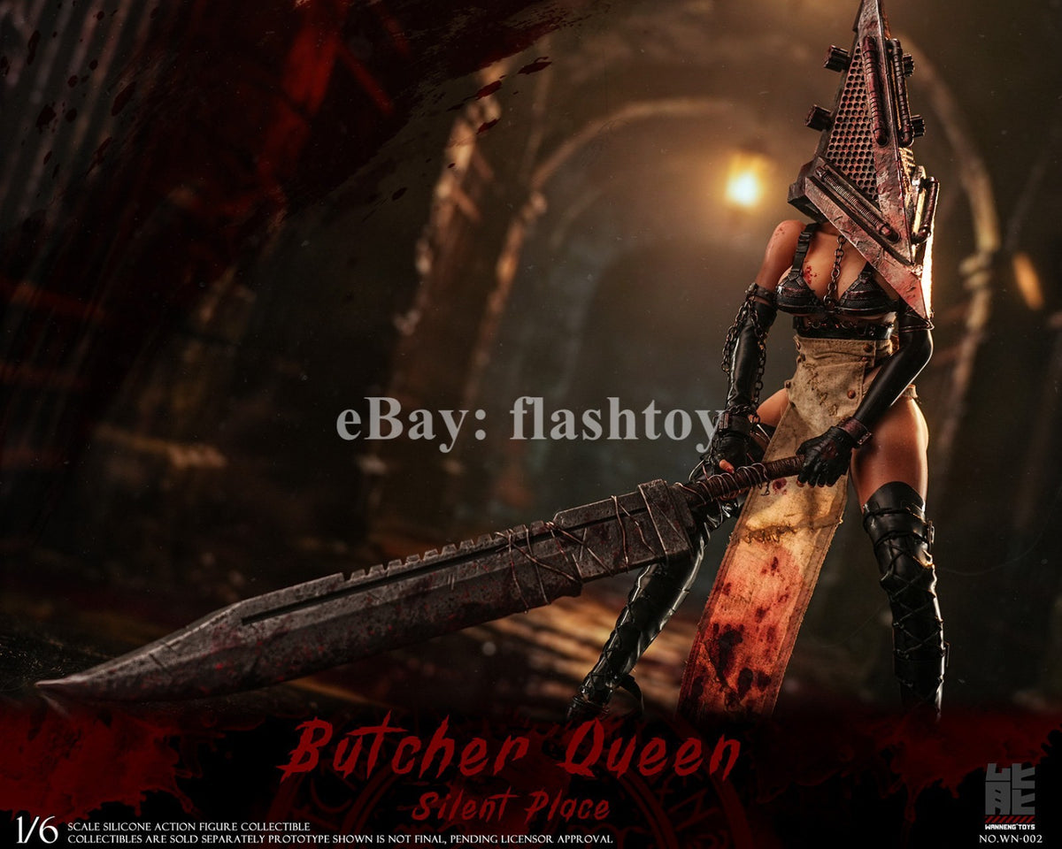 Presale Wanneng Toys WN-002B 1/6 Quiet Place Butcher Queen Action Figure Deluxe
