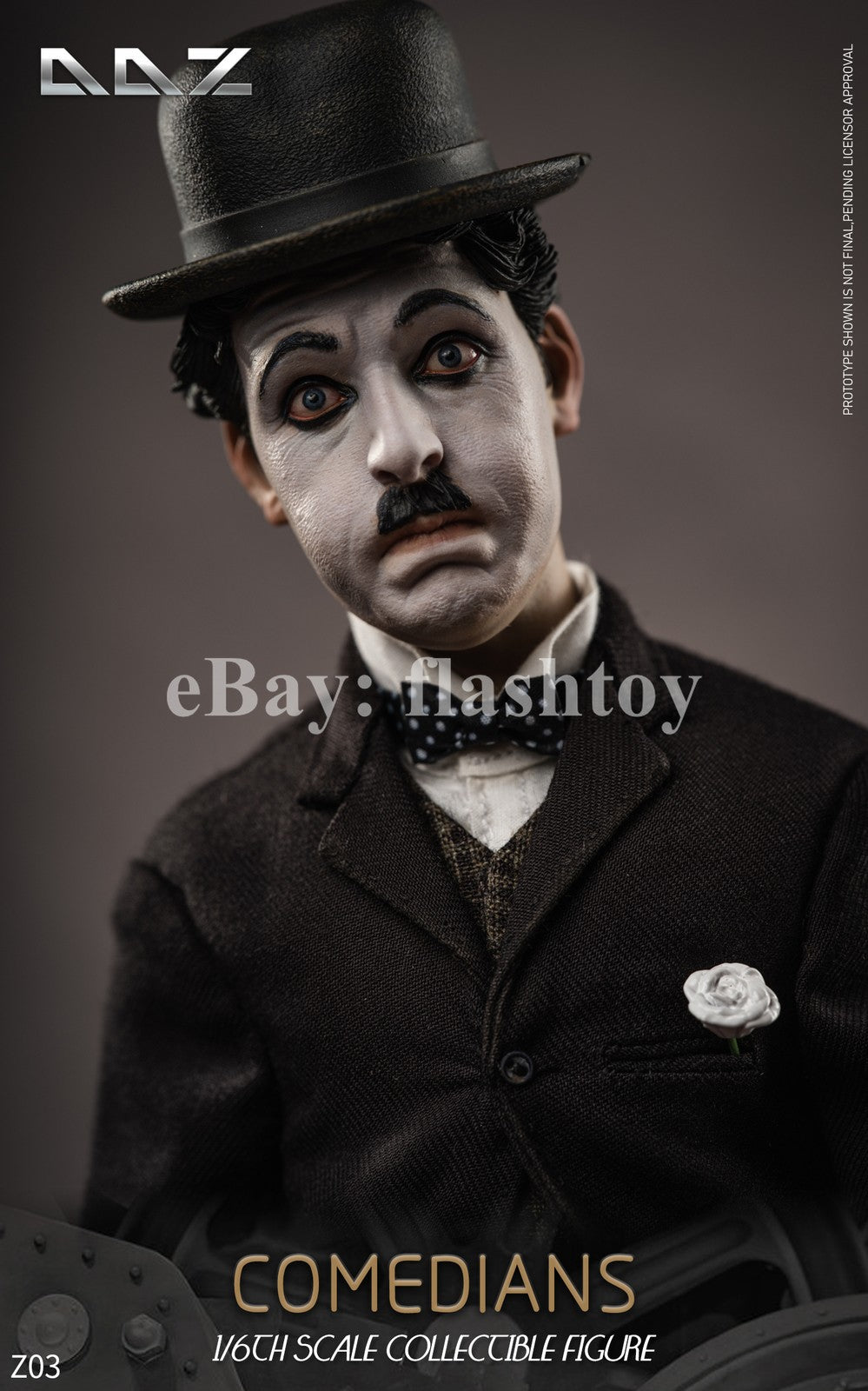 Presale DDZTOYS Z03 1/6 Comedian Chaplin Collectible Male Action Figure Model
