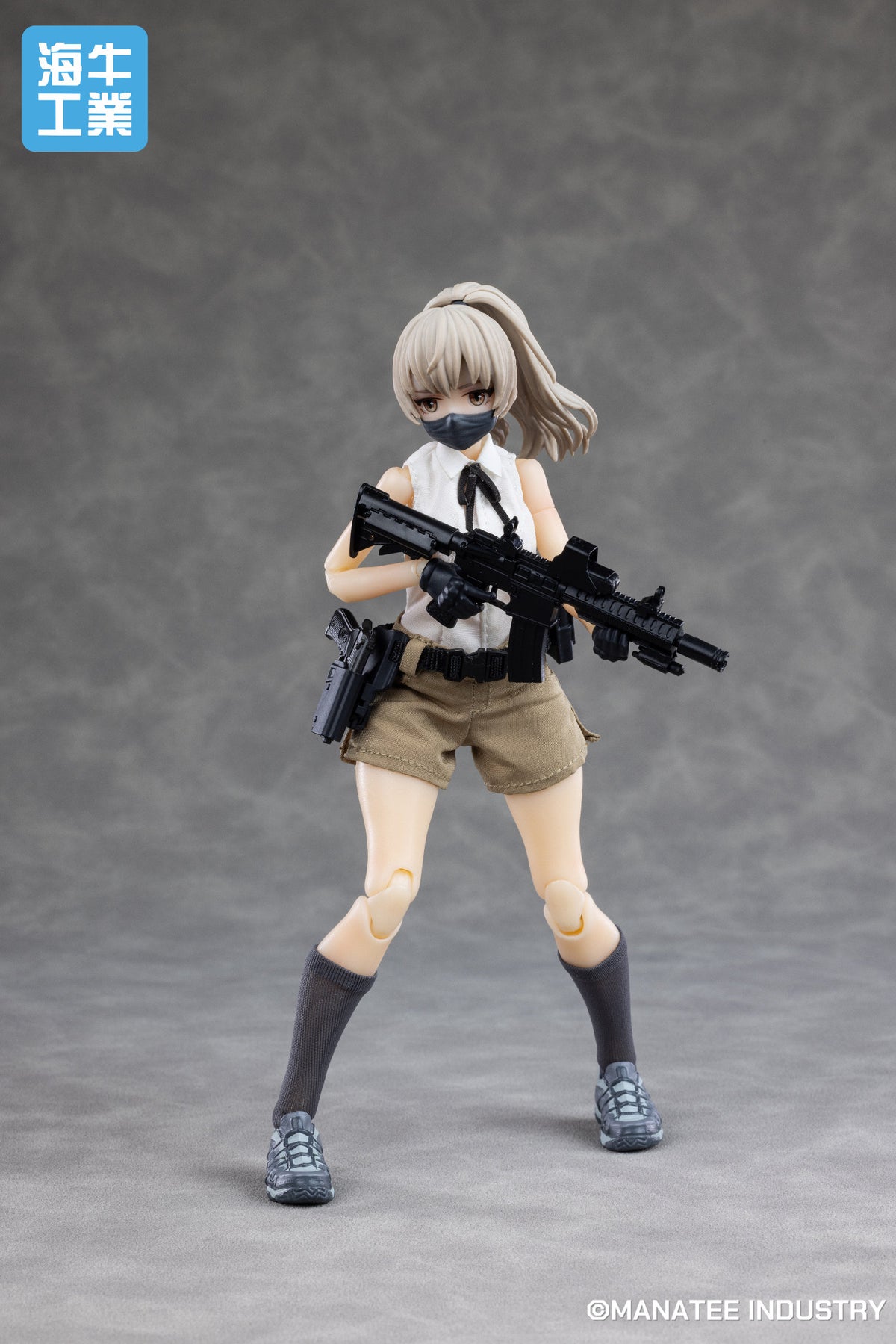 Presale Manatee Industry MI-02 1/12 Desktop Wars Arisa Female Action Figure Toy