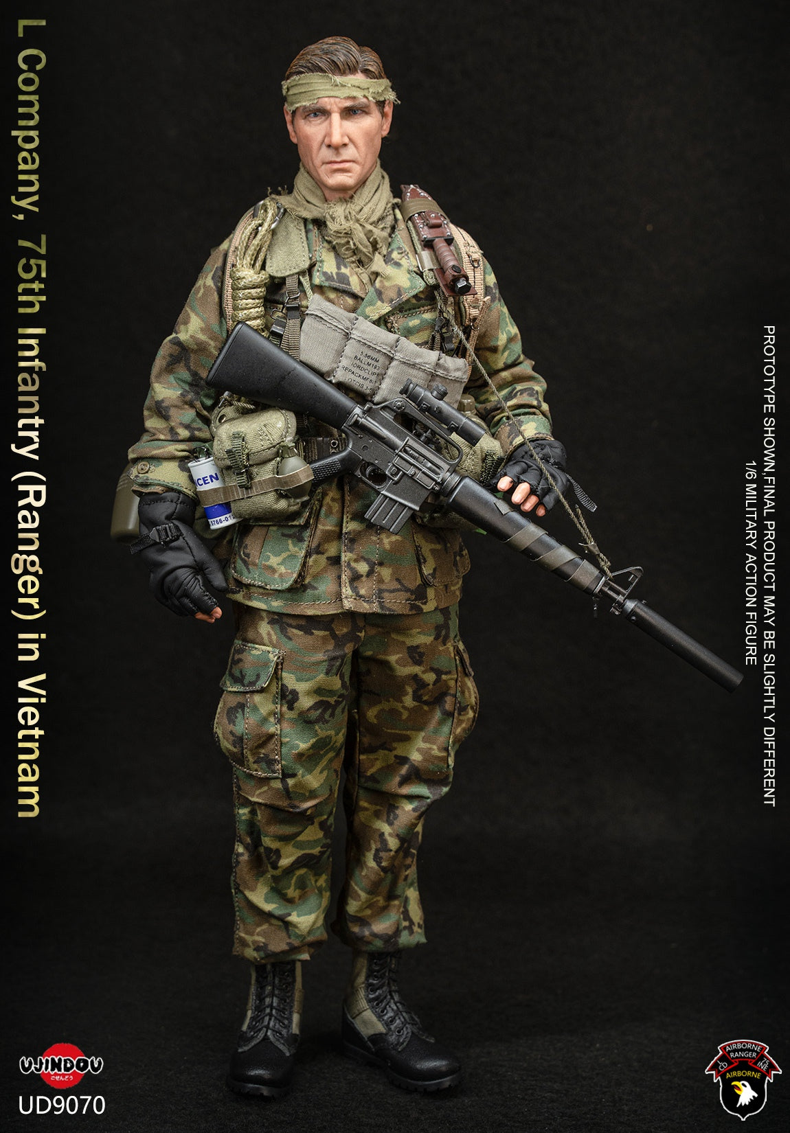 Presale UJINDOU UD9070 1/6 U.S. ARMY L Company 75th Infantry in Vietnam Figure