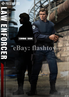 Presale PRESENT TOYS PT-sp94 1/6 Law Enforcer Police Officer Murphy Figure Toy